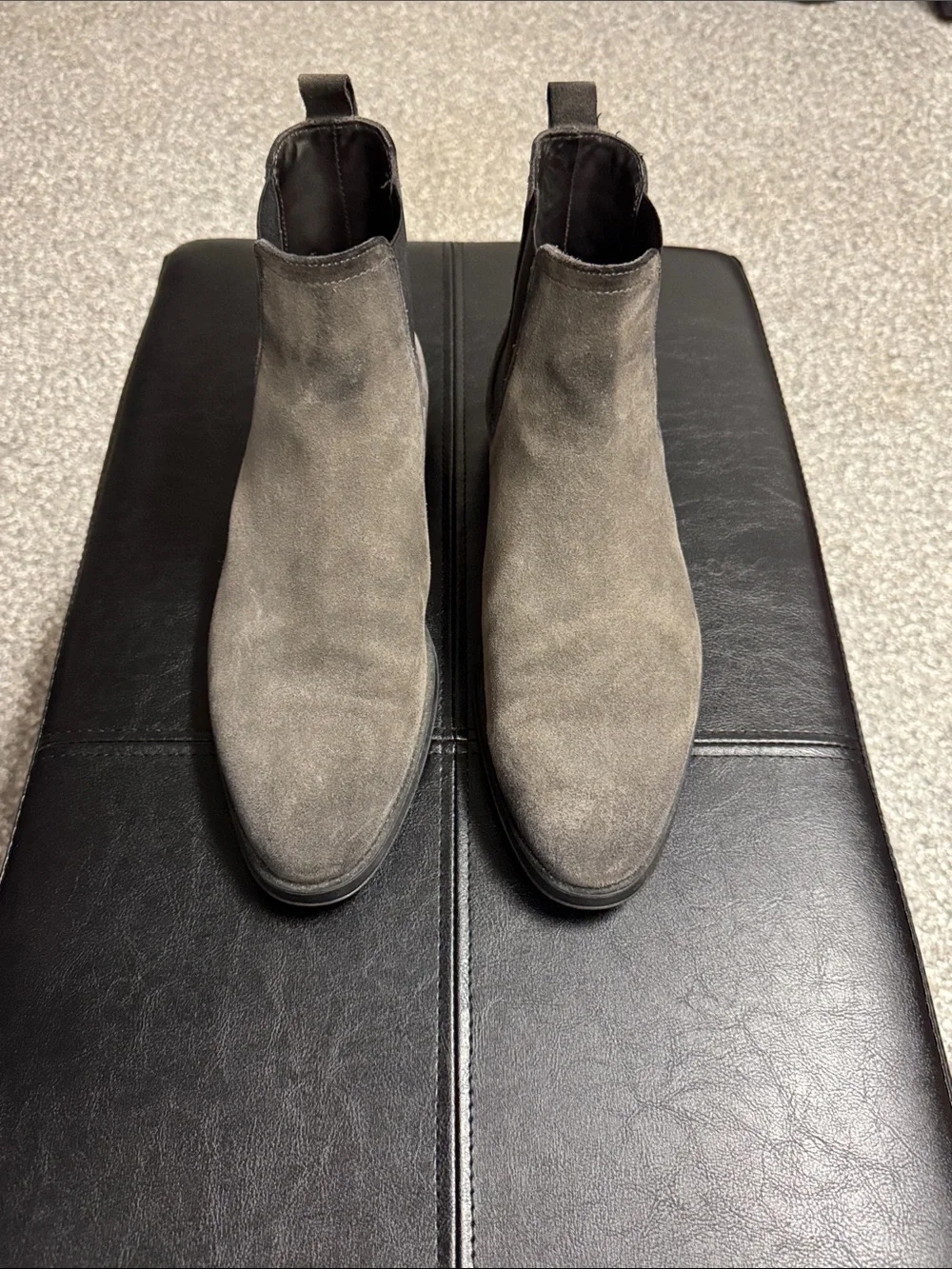 To Boot New York Men's Boots in Gray Suede